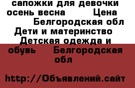 сапожки для девочки осень-весна Zara › Цена ­ 1 300 - Белгородская обл. Дети и материнство » Детская одежда и обувь   . Белгородская обл.